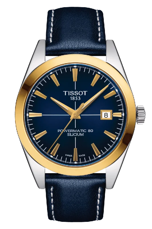 TISSOT - Gentleman Powermatic 80 Silicium 18K | T927.407.46.041.01