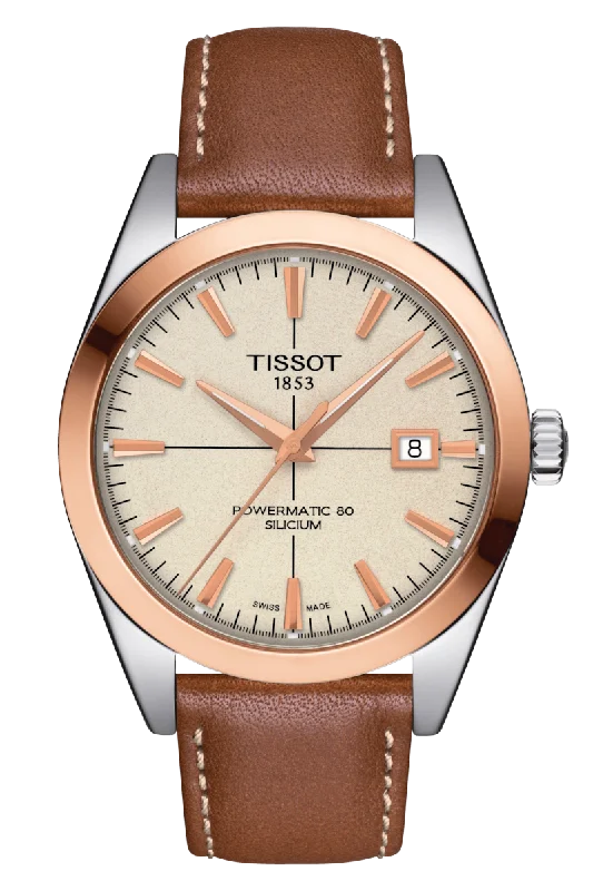 TISSOT - Gentleman Powermatic 80 Silicium 18K | T927.407.46.261.00