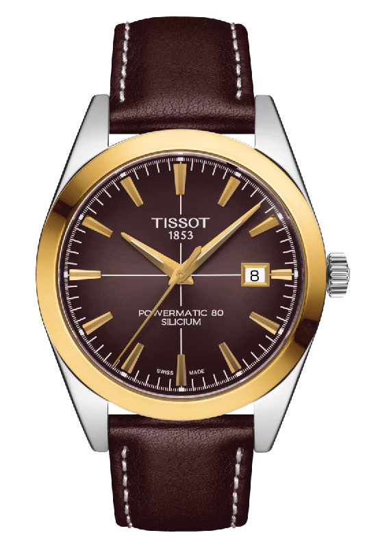 TISSOT - Gentleman Powermatic 80 Silicium 18K | T927.407.46.291.01