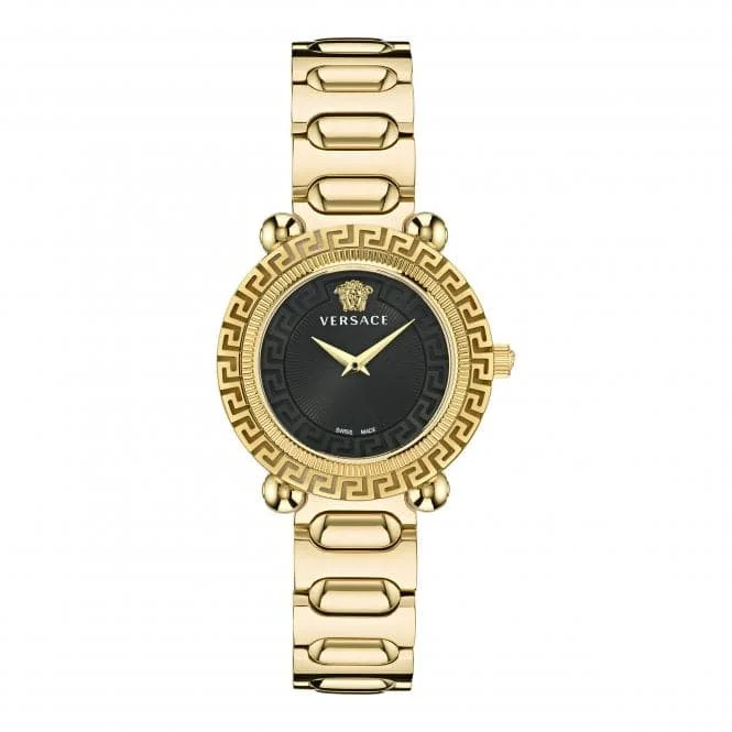 Versace Ladies Greca Twist Gold-Tone Watch VE6I00523