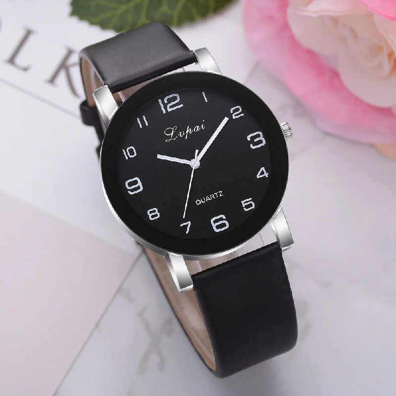 Women Casual Quartz Watch Leather Band