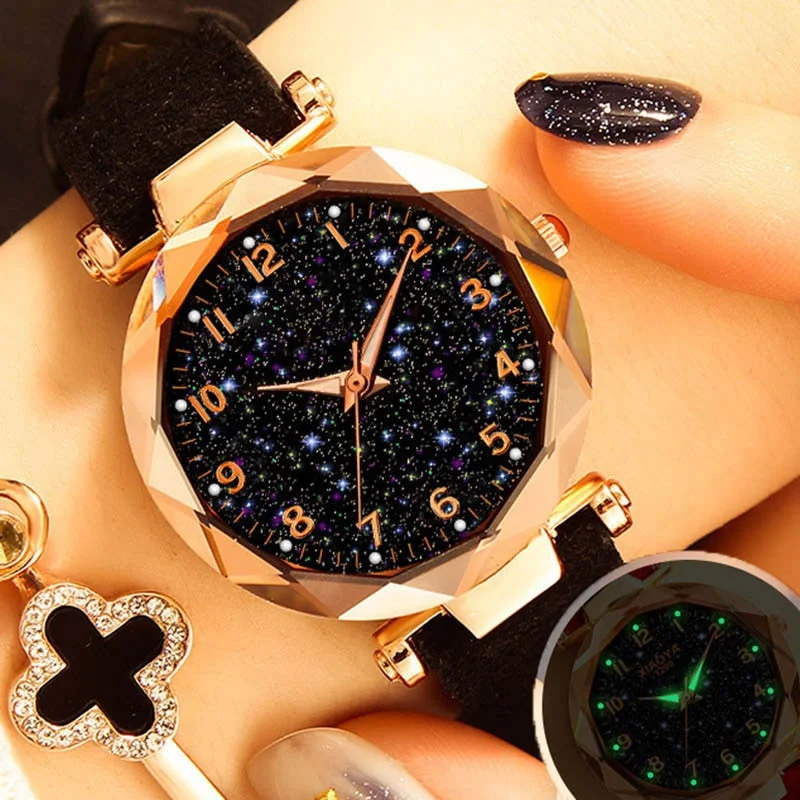 Women's Watches Fashion Starry Sky Quartz